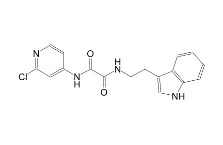 ethanediamide, N~1~-(2-chloro-4-pyridinyl)-N~2~-[2-(1H-indol-3-yl)ethyl]-