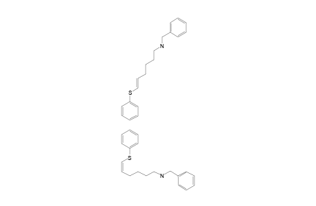 N-BENZYL-6-(PHENYLTHIO)-HEX-5-EN-1-AMINE;(E/Z)-MIXTURE