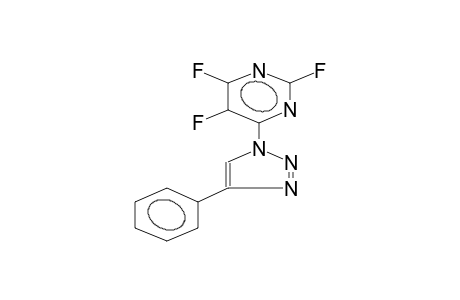 4-PHENYL-1-(2,5,6-TRIFLUORO-4-PYRIMIDINYL)-1,2,3-TRIAZOLE