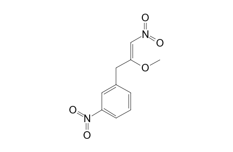 1-(META-NITROBENZYL)-1-METHOXY-2-NITROETHYLENE