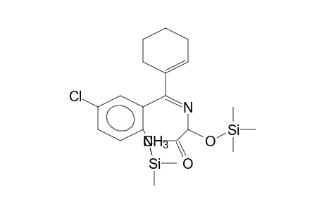 HYDROXYNORTETRAZEPAM-2TMS