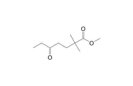 Methyl 2,2-dimethyl-5-oxoheptanoate