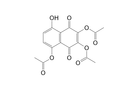 2,3,5-triacetoxy-8-hydroxy-1,4-naphthoquinone