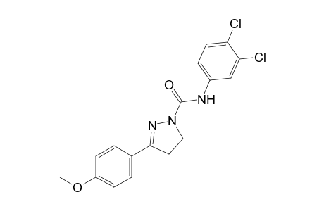3',4'-dichloro-3-(p-methoxyphenyl)-2-pyrazoline-1-carboxanilide