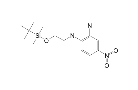 2-(2-Amino-4-nitroanilino)ethanol, tert-butyldimethylsilyl ether