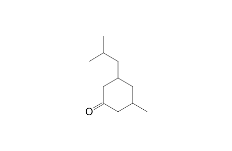 Cyclohexanone, 3-isobutyl-5-methyl-