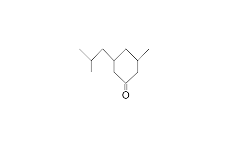 Cyclohexanone, 3-isobutyl-5-methyl-