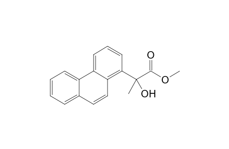 2-Hydroxy-2-(1-phenanthrenyl)propanoic acid methyl ester