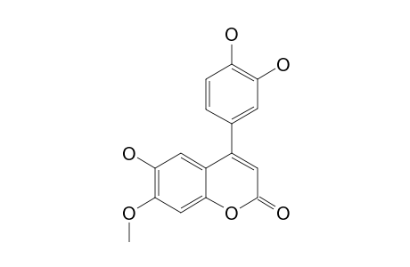 3'-HYDROXY-MELANETTIN;3',4',6-TRIHYDROXY-7-METHOXY-NEOFLAVONE