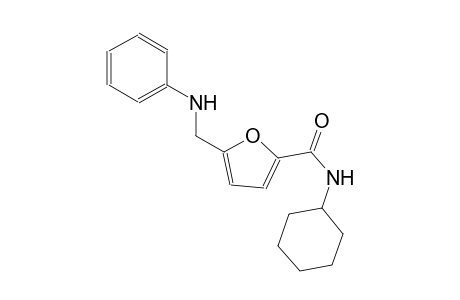 2-furancarboxamide, N-cyclohexyl-5-[(phenylamino)methyl]-