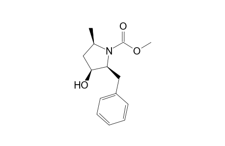 (2S,3S,5R)-N-Methoxycarbonyl-2-benzyl-5-methyl-3-pyrrolidinol