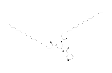 2-nicotinoyl-1,3-dioctadecanoylglycerol