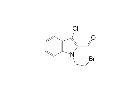 1-(2-Bromoethyl)-3-chloro-1H-indole-2-carbaldehyde