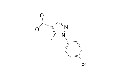 1-(4-Bromophenyl)-5-methyl-1H-pyrazole-4-carboxylic acid