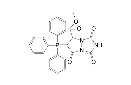 Methyl 1,3,7-trioxo-6-(triphenylphosphoranylidene)-hexahydropyrazolo[1,2-a][1,2,4]triazole-5-carboxylate