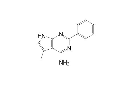 4-Amino-5-methyl-2-phenyl-pyrrolo[2,3-d]pyrimidine