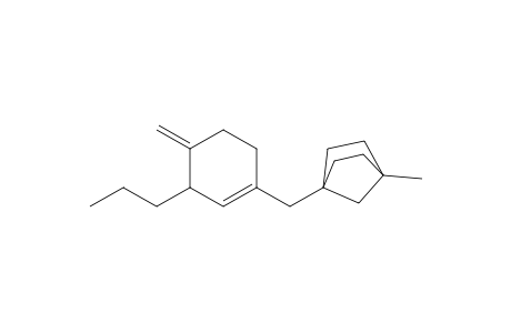 Bicyclo[2.2.1]heptane, 1-methyl-4-[(4-methylene-3-propyl-1-cyclohexen-1-yl)methyl]-