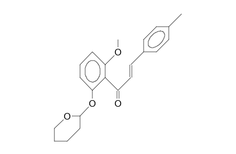 2'-Methoxy-4-methyl-6'-(tetrahydro-pyran-2-yl-oxy)-chalcone