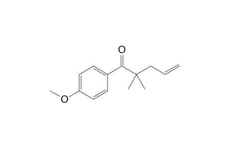 1-(4-Methoxyphenyl)-2,2-dimethyl-4-penten-1-one