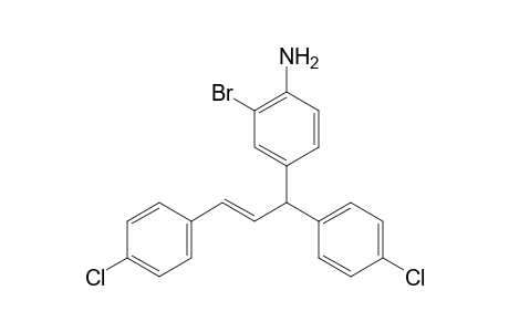 (E)-2-Bromo-4-[1,3-bis(4-chlorophenyl)allyl]aniline