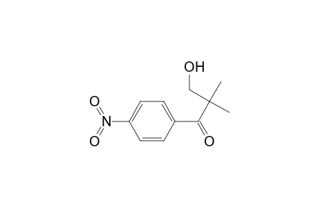3-Hydroxy-2,2-dimethyl-1-p-nitrophenylpropanone