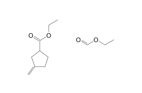 1,2-CYCLOPENTANEDICARBOXYLIC ACID, 4-METHYLENE-, DIETHYL ESTER, trans-
