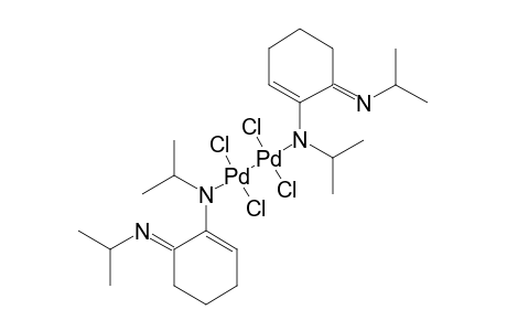 BIS-(DICHLORO-(1-(ISOPROPYLAMINO)-6-(ISOPROPYLIMINO)-CYCLOHEXENE-N-YL)-PALLADIUM)-(II)
