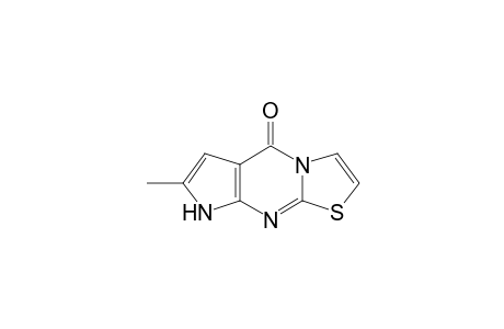 7-methyl-5H,8H-thiazolo[3,2-a]pyrrolo[2,3-d]-pyrimidin-5-one