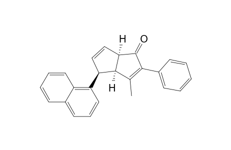 1(3aH)-Pentalenone, 4,6a-dihydro-3-methyl-4-(1-naphthalenyl)-2-phenyl-, (3a.alpha.,4.beta.,6a.alpha.)-