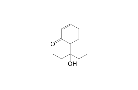 6-(1-Ethyl-1-hydroxy-propyl)cyclohex-2-en-1-one