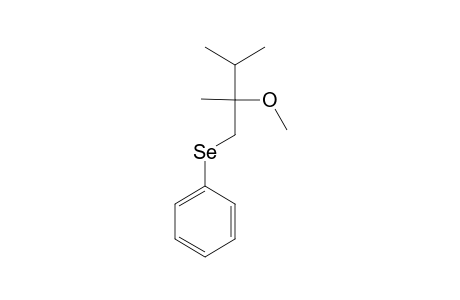 1-BENZENESELENYL-2-METHOXY-2,3-DIMETHYL-BUTANE