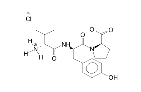 VALINE-TYROSINE-PROLINE-O-METHYL TRIPEPTIDE HYDROCHLORIDE