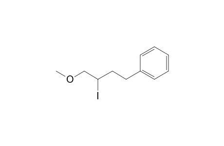 2-Iodo-1-methoxy-4-phenylbutane