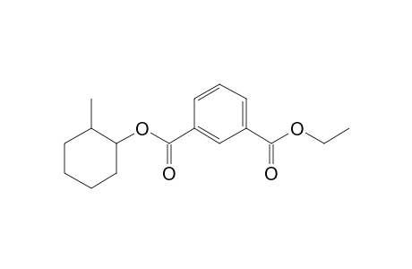 Isophthalic acid, ethyl 2-methylcyclohexyl ester