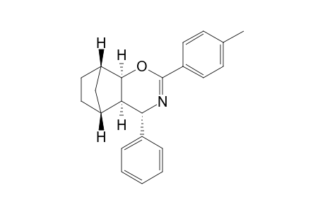 diexo-(1S,2R,6S,7R,8R)-6-Phenyl-4-p-tolyl-3-oxa-5-aza-tricyclo[6.2.1.0(2,7)]undec-4-ene