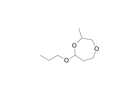 3-Methyl-5-propoxy-1,4-dioxacycloheptane