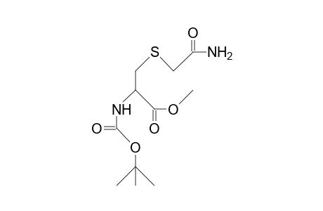 N-T-Butoxycarbonyl-S-carbamoylmethyl-L-cysteine methyl ester
