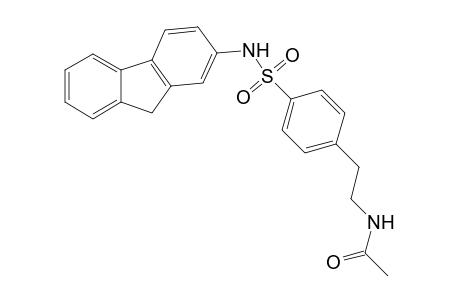 N-{4-[(9H-Fluoren-2-ylamino)sulfonyl]phenethyl}acetamide