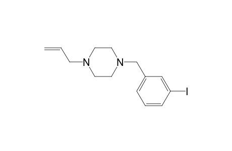 1-Allyl-4-(3-iodobenzyl)piperazine