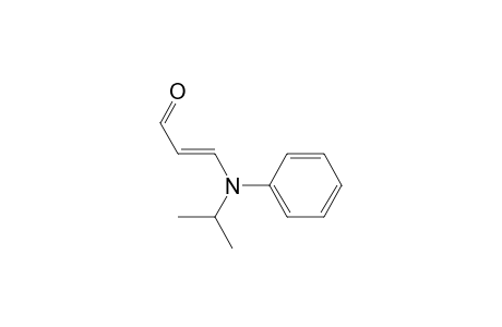 2-Propenal, 3-[(1-methylethyl)phenylamino]-, (E)-