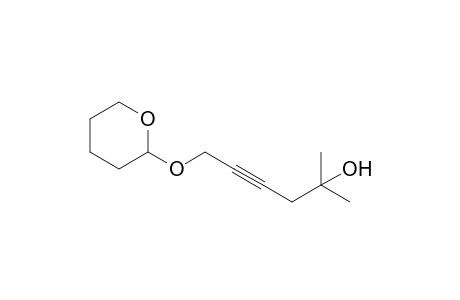 2-Methyl-6-tetrahydro-2H-pyranyloxy-4-hexyn-2-ol