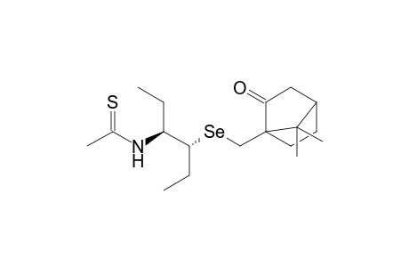 (3R,4S)-3-(Camphorseleno)-4-(thioacetamido)hexane