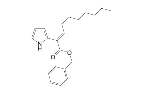 (E)-benzyl 2-(1H-pyrrol-2-yl)dec-2-enoate