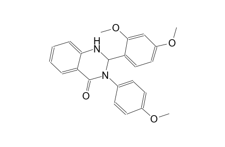 2-(2,4-dimethoxyphenyl)-3-(4-methoxyphenyl)-2,3-dihydro-4(1H)-quinazolinone