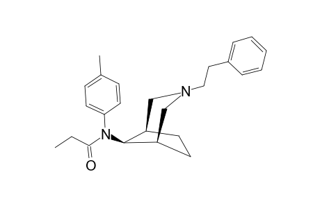 3-PHENETHYL-8-BETA-[N-(PARA-TOLYL)-PROPANAMIDO]-3-AZABICYClO-[3.2.1]-OCTANE