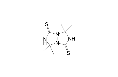 3,3,7,7-tetramethyltetrahydro-1H,5H-[1,2,4]triazolo[1,2-a][1,2,4]triazole-1,5-dithione