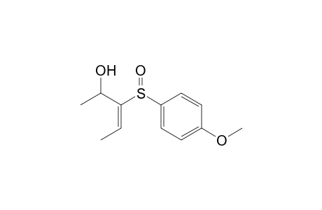(E)-3-(4-methoxyphenyl)sulfinyl-3-penten-2-ol