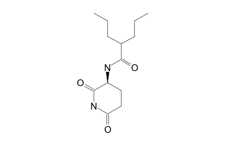 (S)-3-(2-PROPYLPENTANOYLAMINO)-GLUTARIMIDE