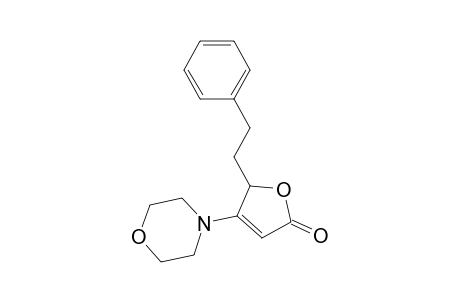 4-Morpholin-4-yl-5-phenylethyl-5H-furan-2-one