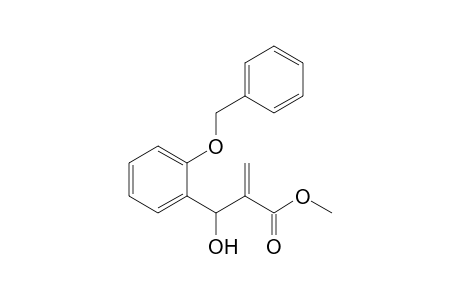 2-[(2-benzoxyphenyl)-hydroxy-methyl]acrylic acid methyl ester